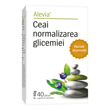 Suplimente - Ceai normalizarea glicemiei 40 plicuri