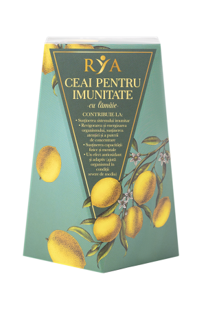 Ceai Verde - Ceai pentru Imunitate cu Lamaie 60g
