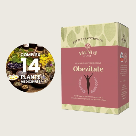 Ceai -Rețete Tradiționale- Obezitate 180g [3]