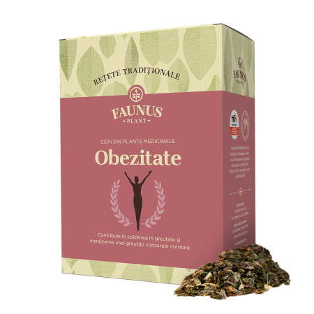 Suplimente alimentare - Ceai -Rețete Tradiționale- Obezitate 180g