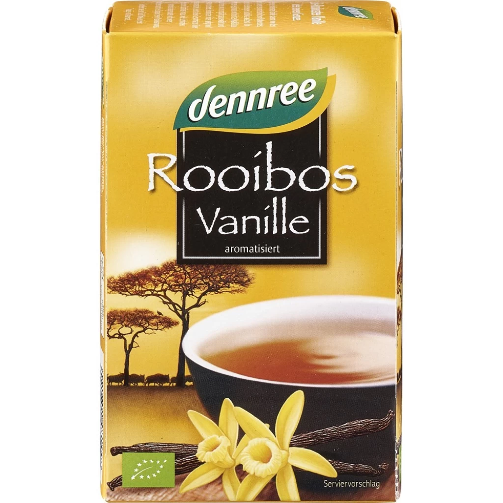 Ceaiuri - Ceai Rooibos cu vanilie 20 plicuri, eco 30g