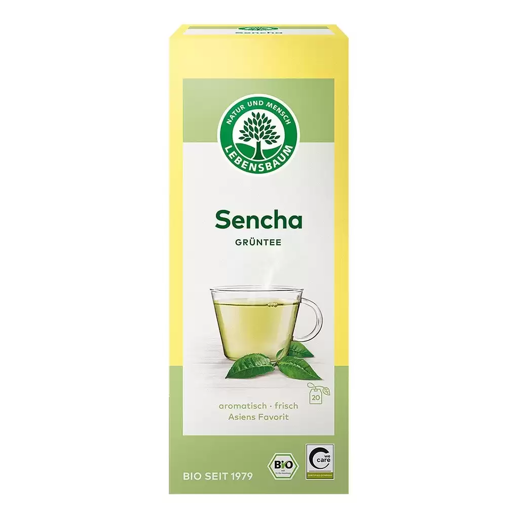 Ceaiuri - Ceai verde Sencha 20 plicuri, eco 30g