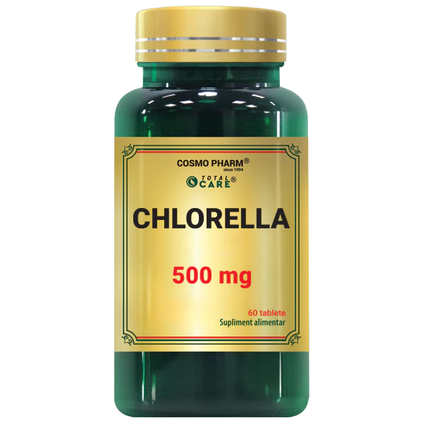 Extracte - Chlorella 500 mg 60 tablete