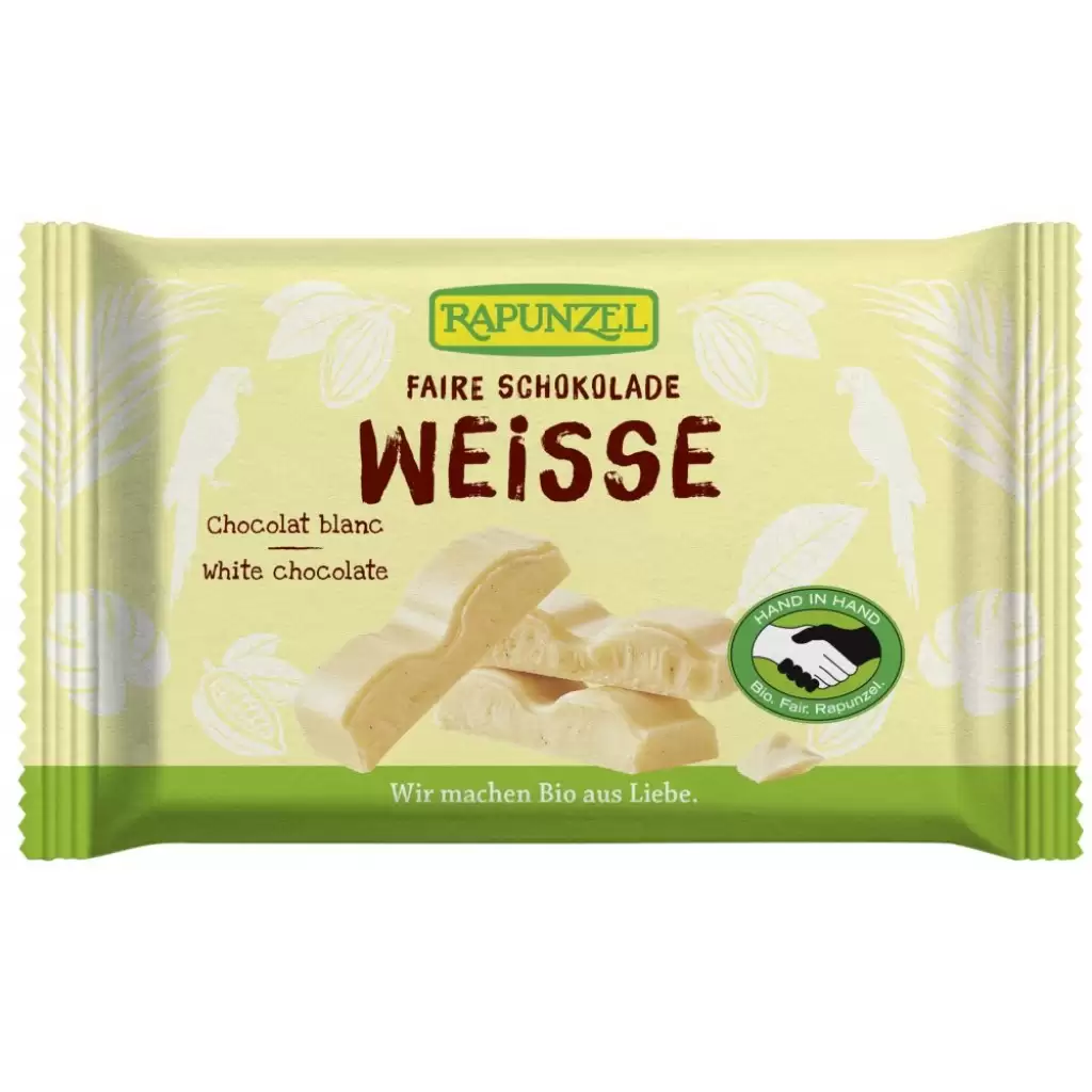 Ciocolata - Ciocolata alba cristalino, eco 100g