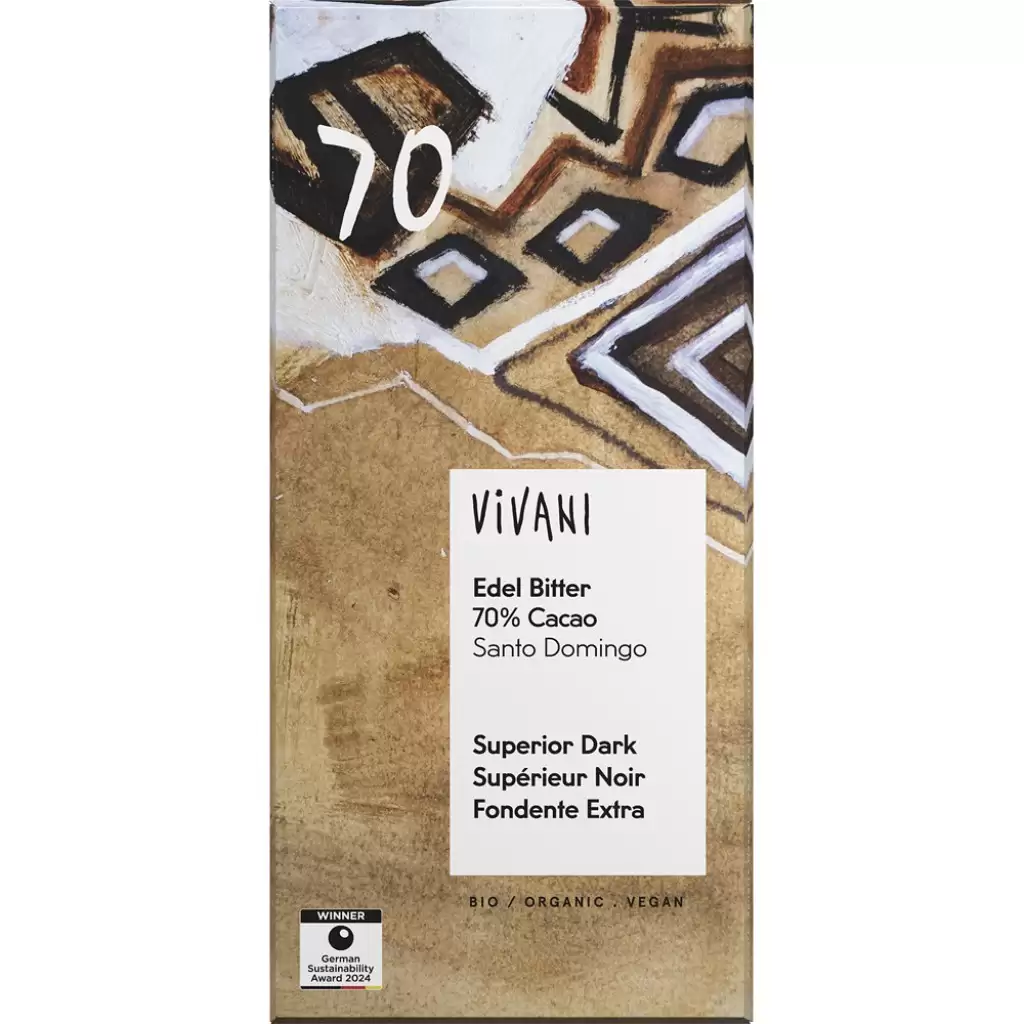 Ciocolata - Ciocolata amaruie 70% cacao, eco 80g