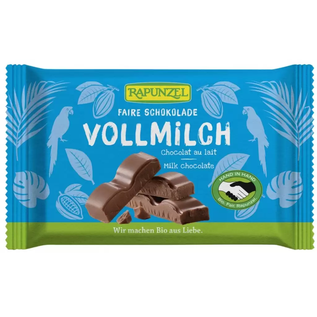 Ciocolata - Ciocolata Cristalino cu lapte integral, eco 100g
