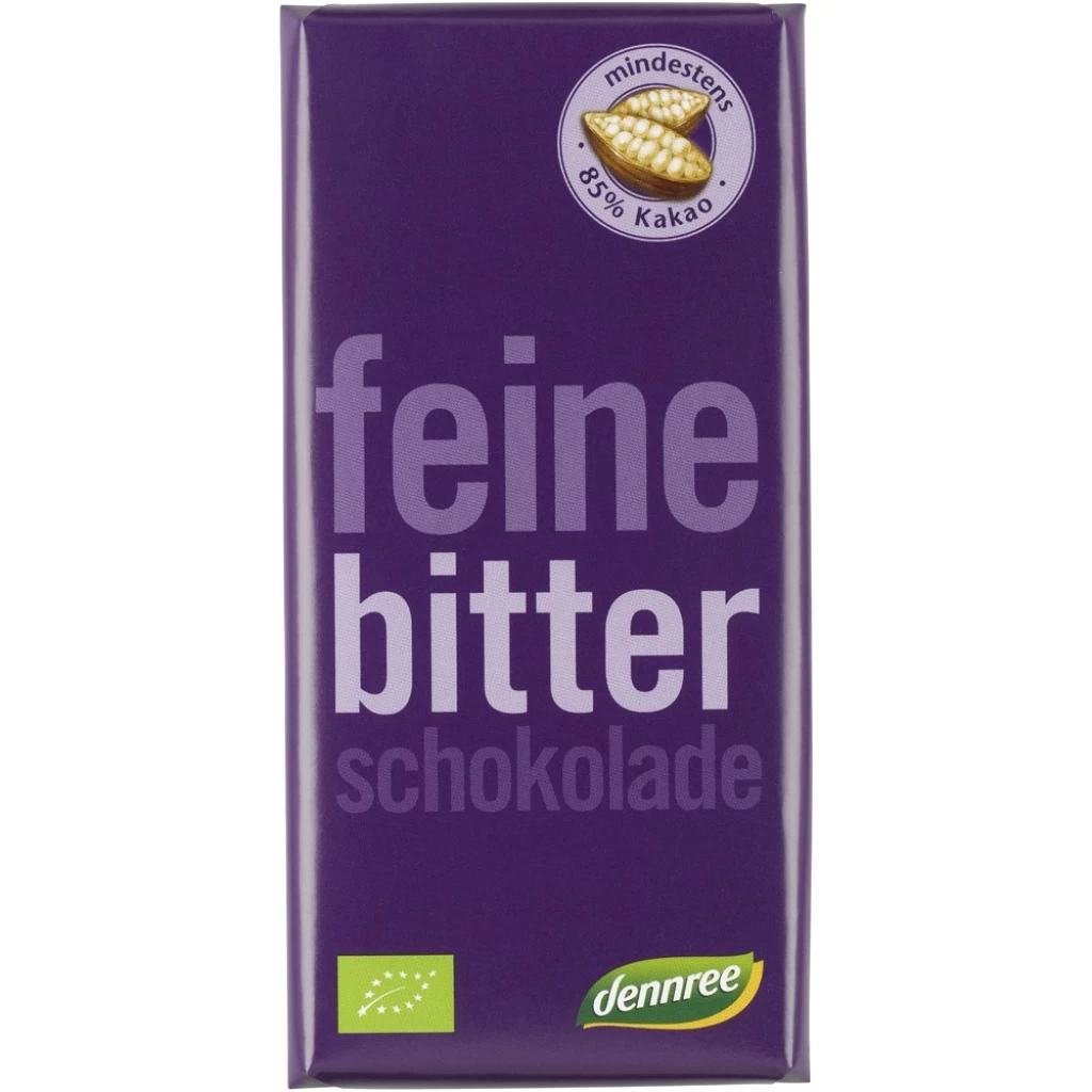 Ciocolata - Ciocolata neagra cu 85% cacao, eco 100g