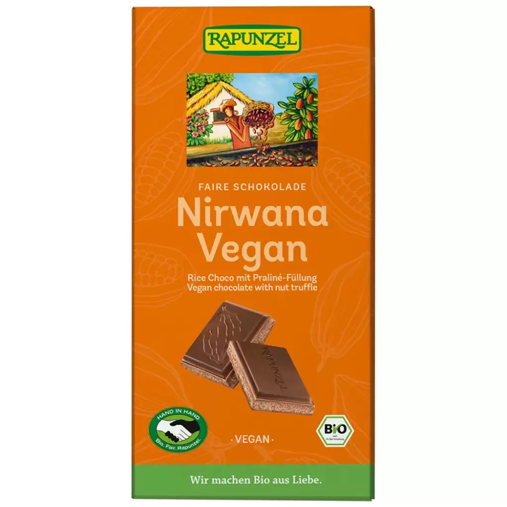 Ciocolata - Ciocolata Nirwana vegana, eco 100g