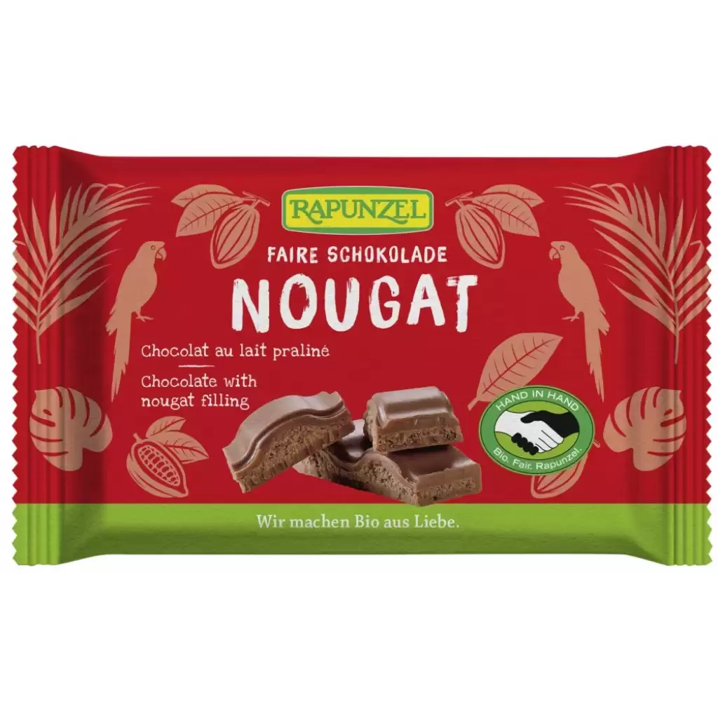 Ciocolata - Ciocolata nougat cristalino, eco 100g