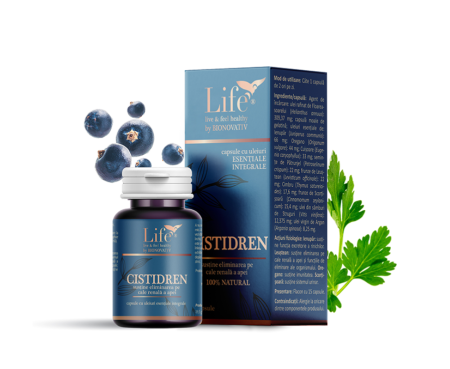 Capsule cu uleiuri esentiale - CISTIDREN - 15 capsule