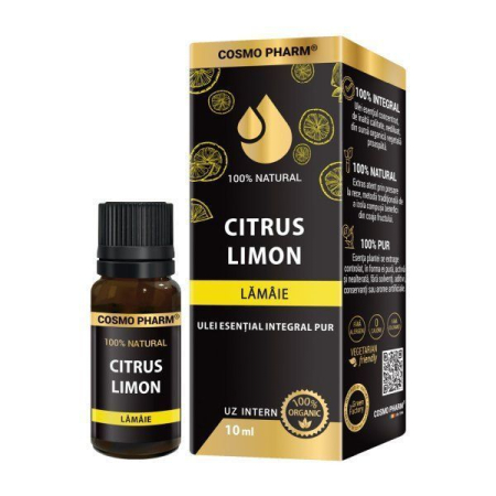 Uleiuri Esentiale - CITRUS LIMON - Ulei Esential De Lamaie Uz Intern 10 ml