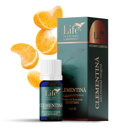 Uleiuri Esentiale - CLEMENTINĂ - ulei esențial integral - 5 ml