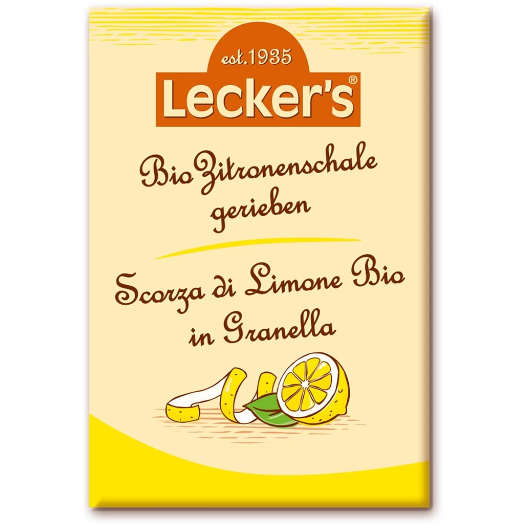 Ingrediente copt - Coaja de lamaie rasa fara gluten, eco 15g
