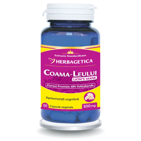 Vitamine - Coama Leului 60 capsule