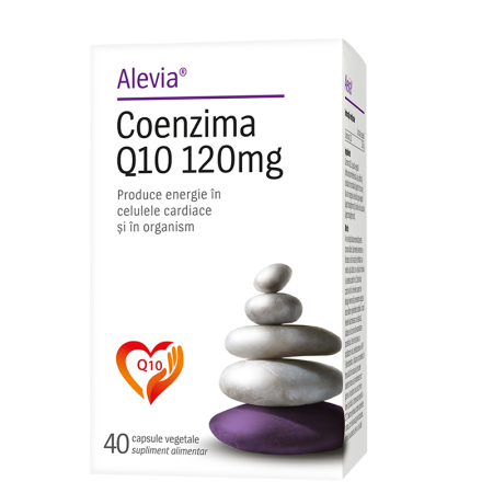 Suplimente - Coenzima Q10 120mg 40 capsule vegetale