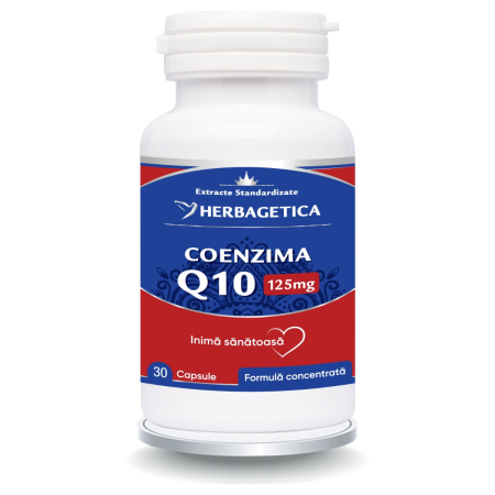 Vitamine - Coenzima Q10 125mg 30 capsule