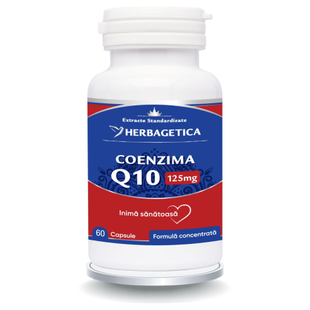 Vitamine - Coenzima Q10 125mg 60 capsule