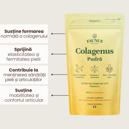 Colagenus Pudra + Vitamina C 303g [4]