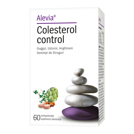 Suplimente - Colesterol control 60 comprimate