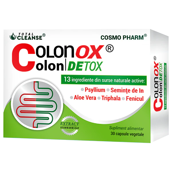 Extracte - COLONOX Colon DETOX® Curatarea Colonului, Detoxifiere