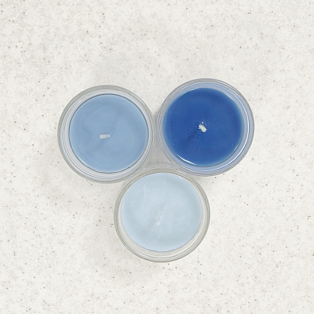 Materiale  - Colorant lumânări Blue Light (Ambalaj: 250 g)