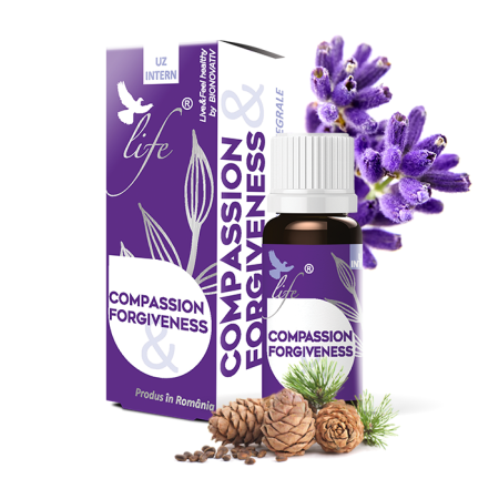 Uleiuri Esentiale - COMPASSION &amp; FORGIVENESS - combinație de uleiuri esențiale - 10 ml