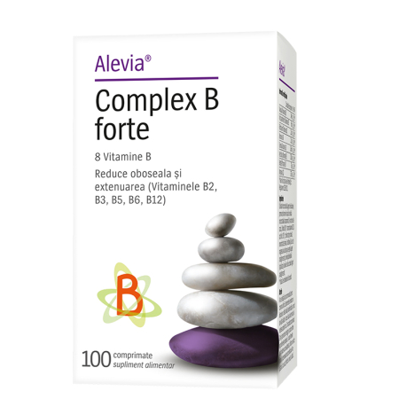 Suplimente - Complex B forte 100 comprimate