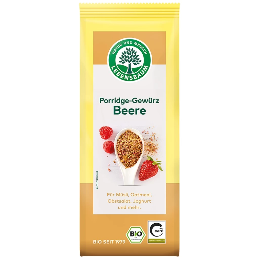 Condimente - Condiment cu fructe de padure pentru terci, eco 50g