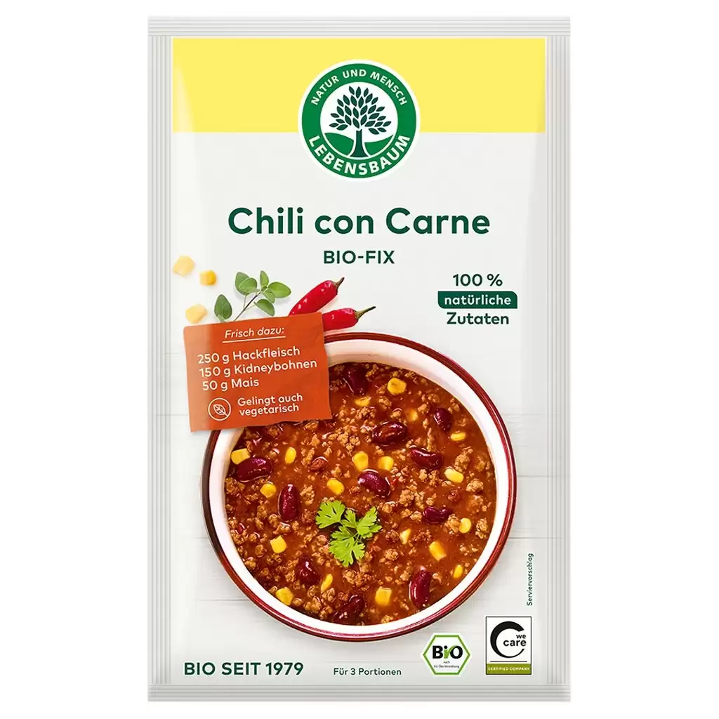 Condimente - Condiment pentru Chili con Carne, eco 30g