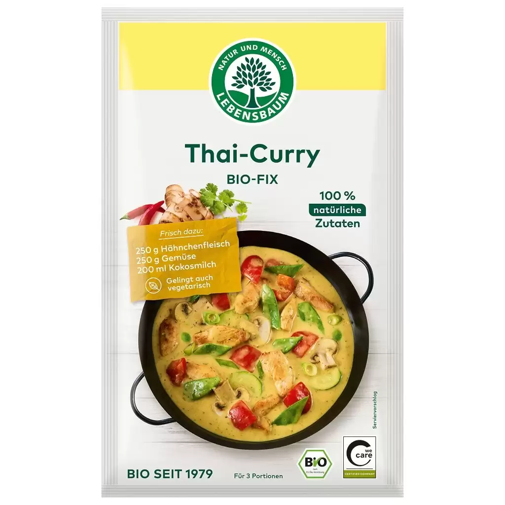 Condimente - Condiment Thai-Curry, eco 23g