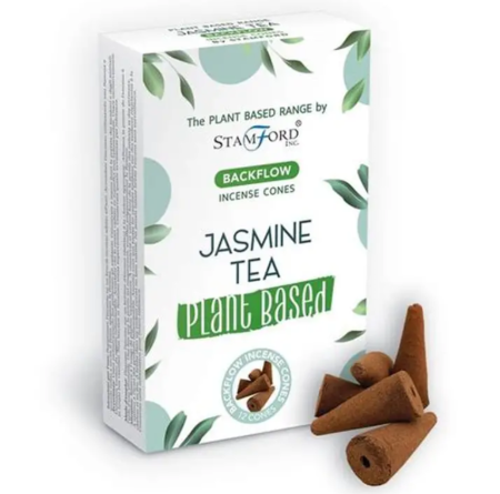 Conuri parfumate - Conuri parfumate backflow Jasmine Tea 12buc, Stamford