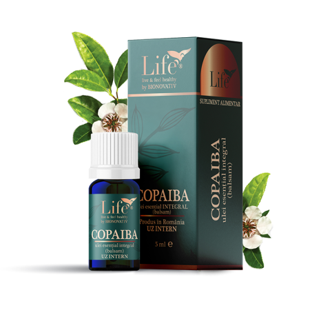 Uleiuri Esentiale - COPAIBA - ulei esențial integral (balsam) - 5 ml