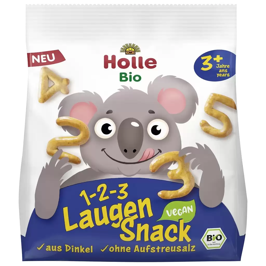 Biscuiti - Covrigei numere din grau spelta pentru copii 3 ani, eco 80g