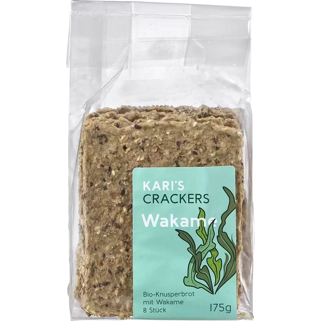 Paine - Crackers cu ovaz spelta si alge wakame 8 felii, eco 175g