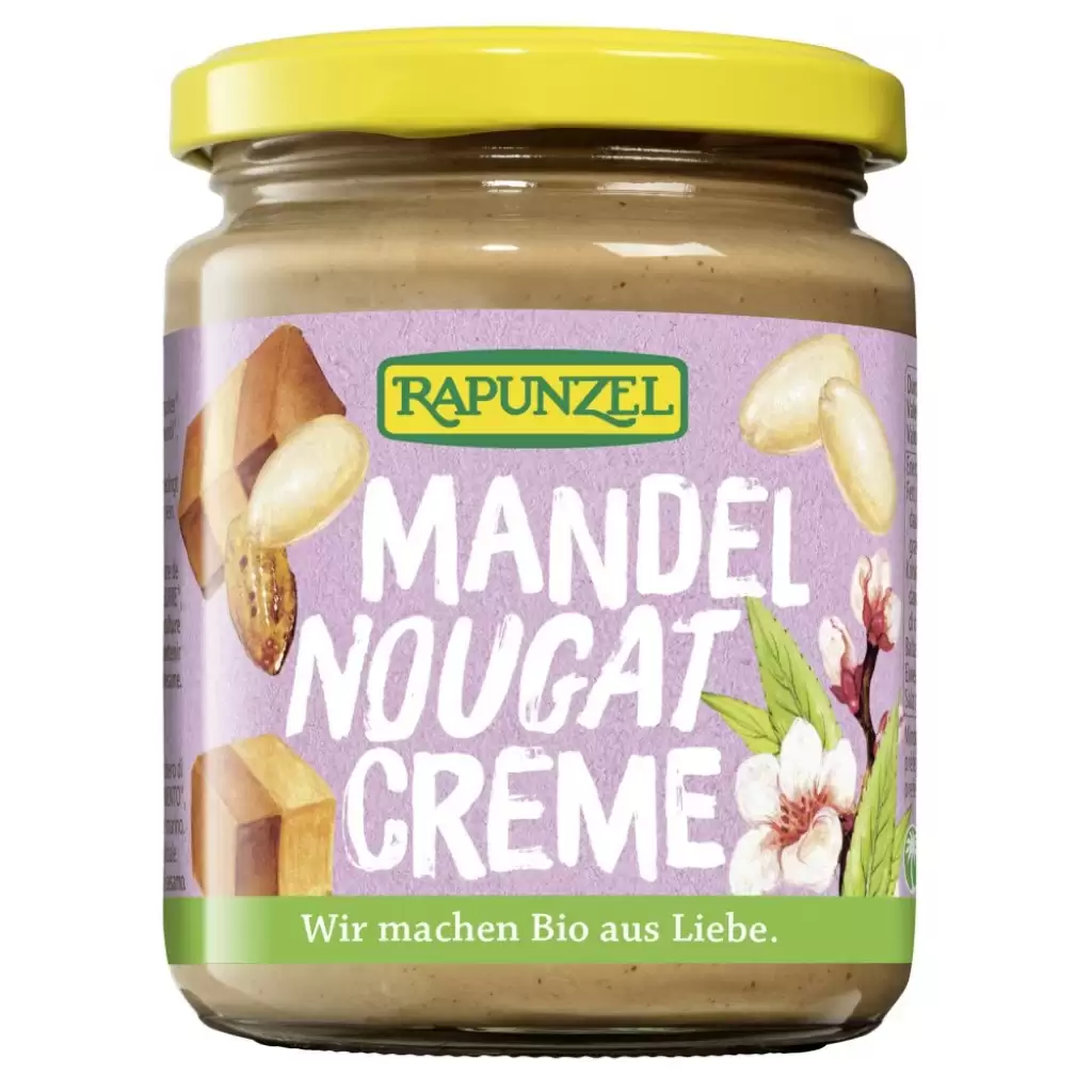 Creme bio din nuci si alune - Crema cu migdale si nougat, eco 250g