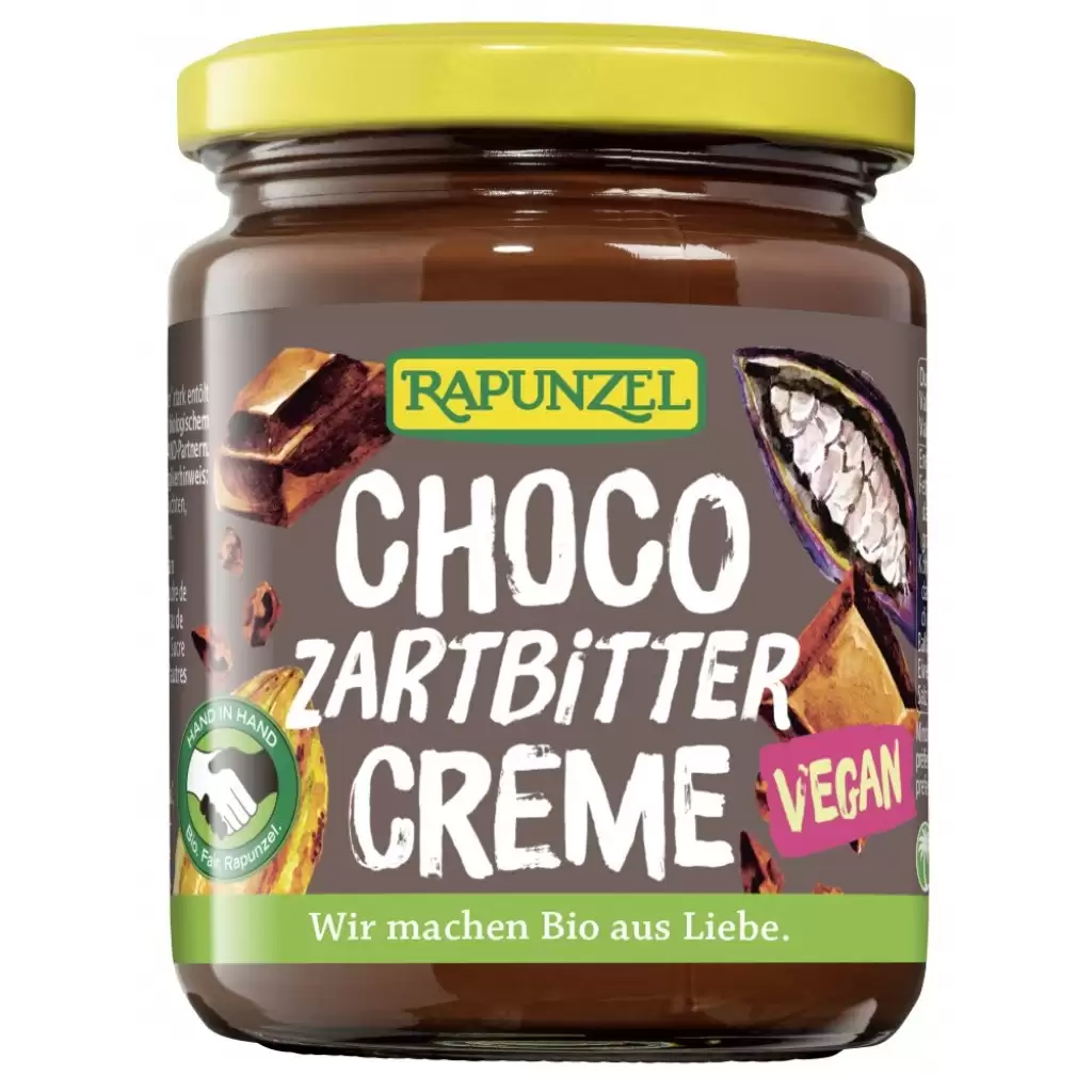 Sos, Crema - Crema de ciocolata amaruie vegana, eco 250g
