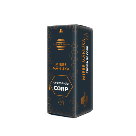 Cosmetice - CREMĂ DE CORP CU MIERE MANUKA 50 ml