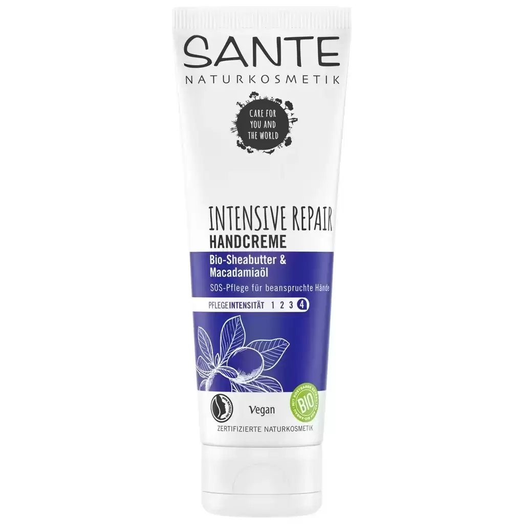 Maini si Unghii - Crema de maini intens reparatoare cu unt de shea bio 75ml