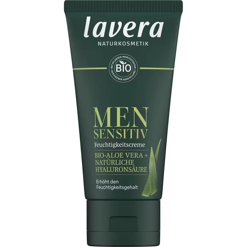 Cosmetice barbati - Crema hidratanta cu aloe vera bio si acid  hialuronic pentru barbati 50ml