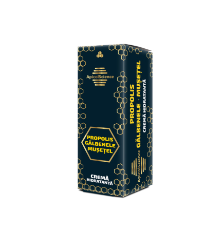 Cosmetice - Cremă hidratantă cu Propolis, Gălbenele și Mușețel  50 ml