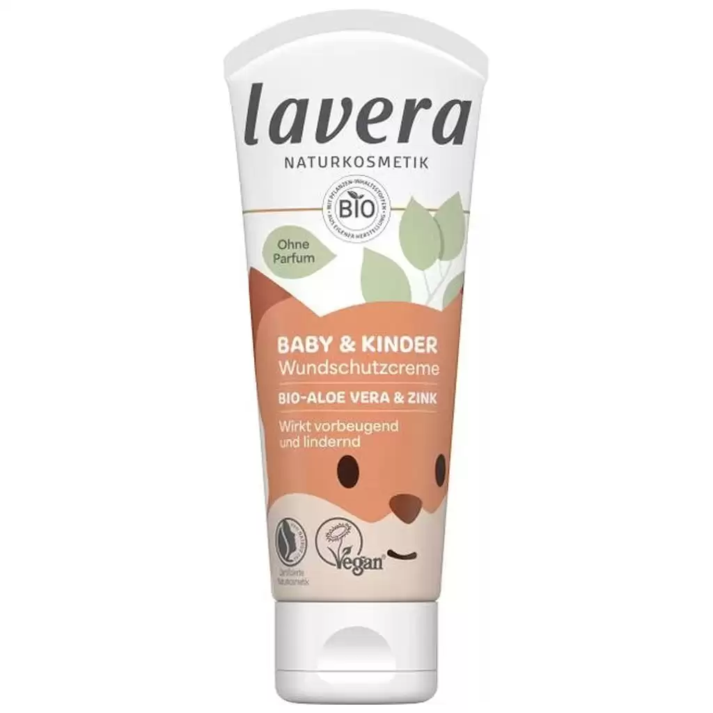 Cosmetice  copii - Crema pentru zona scutecului cu aloe vera bio si zinc fara parfumuri 75ml