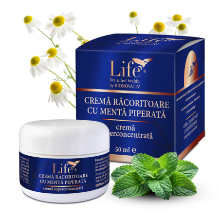 Ingrijire Corp - CREMĂ RĂCORITOARE CU MENTĂ PIPERATĂ