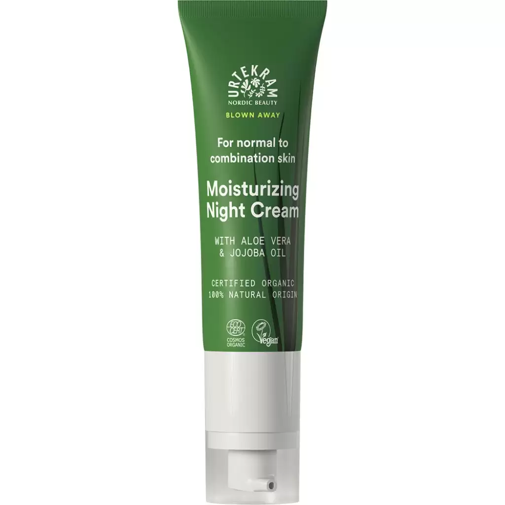 Ingrijire Ten - Crema racoritoare de noapte cu aloe vera si ulei de jojoba pentru piele normala pana la mixta 50ml