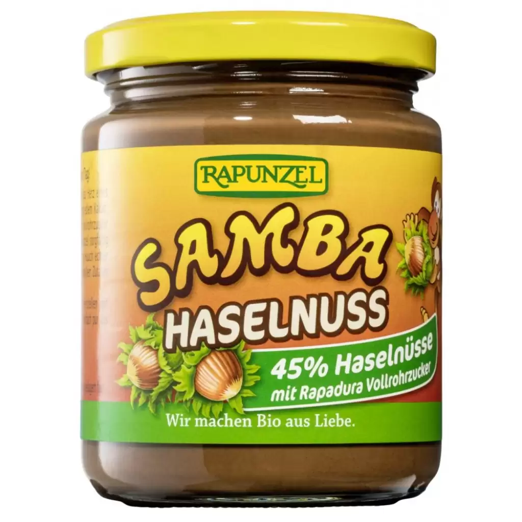 Sos, Crema - Crema Samba cu alune si ciocolata, eco 250g