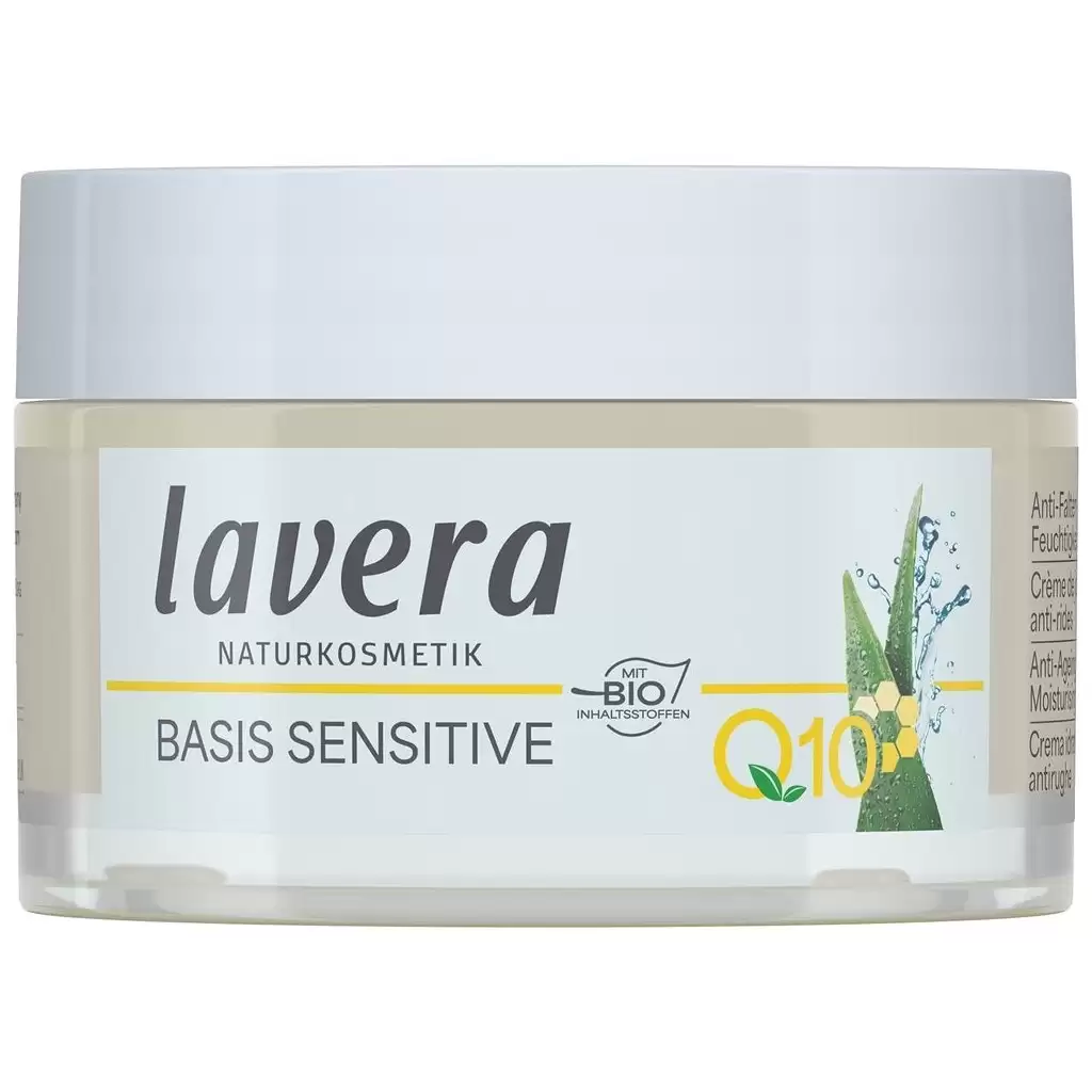 Ingrijire Ten - Crema sensitiv hidratanta de zi antirid cu coenzima Q10 jojoba bio si aloe vera bio 50ml