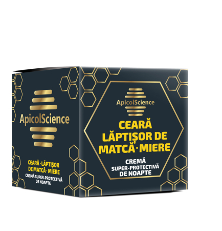 Creme - Cremă super-protectivă de Noapte cu Ceară, Lăptișor de matcă și Miere 75 ml
