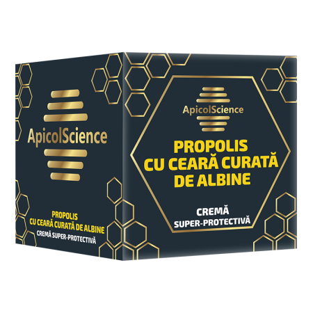 Ingrijire Corp - CREMĂ SUPER-PROTECTIVĂ DE PROPOLIS CU CEARĂ CURATĂ DE ALBINE 75 ml