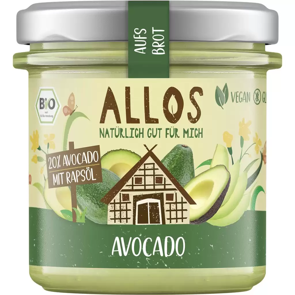 Pateu si creme vegetale - Crema tartinabila din avocado fara gluten, eco 140g
