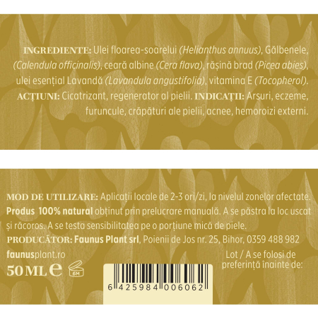 Cremă Tip Balsam Gălbenele 50ml [4]