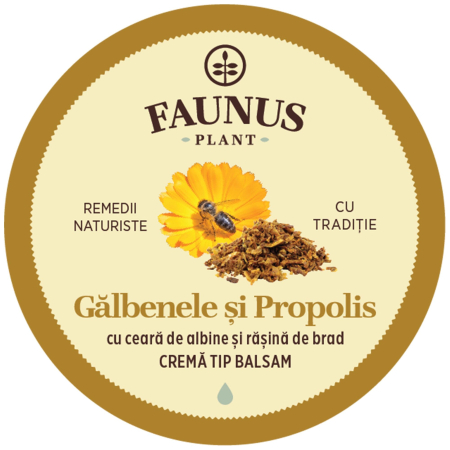 Cremă Tip Balsam Gălbenele și Propolis 50ml [3]